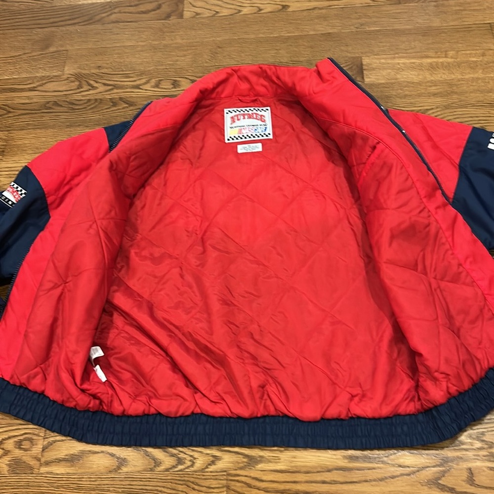 Vintage Nutmeg Racing Martin NASCAR Jacket. Rough Racing Martin #6. Size XL - Picture 14 of 17